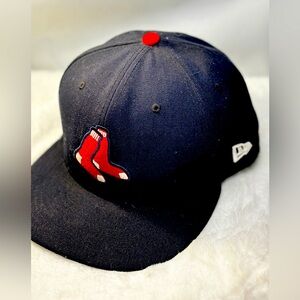 Boston Red Sox New Era 59Fifty Alternate On Field Collection Navy Fitted Hat Cap